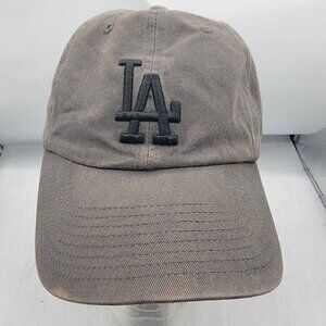 Los Angeles Dodgers 47 Brand Adjustable Baseball Cap Gray Sports Casual Outdoors